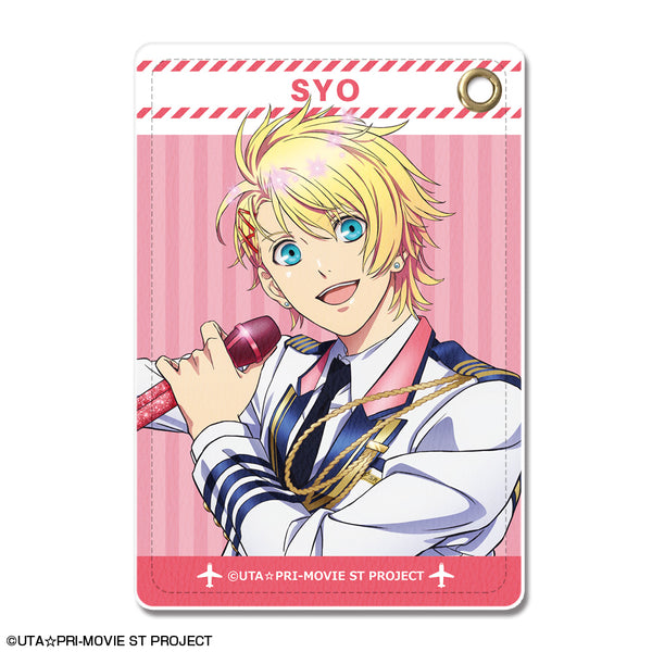 『劇場版 うたの☆プリンスさまっ♪ マジLOVEスターリッシュツアーズ』レザーパスケース デザイン06(来栖翔)